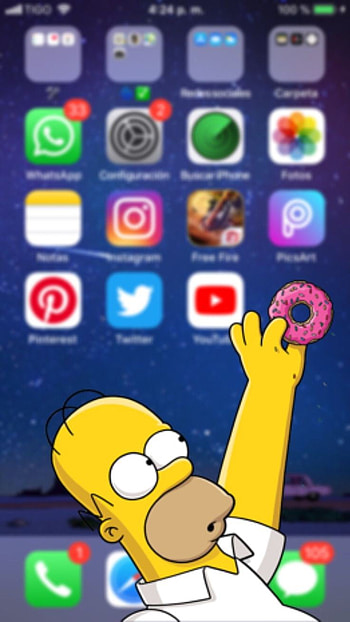 homero, Simpson HD phone wallpaper