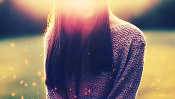 Miscellanea, Miscellaneous, Girl, Hair, Sunlight HD wallpaper