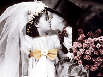 mariage, couple, jolie, petit, enfant HD wallpaper