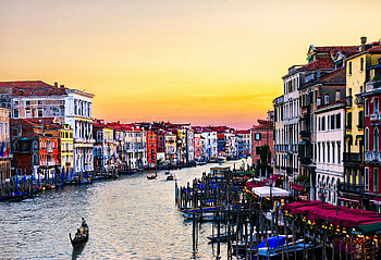 Venice Grand Canal, Italy — Waterfront, Italy, Venice, Man Made, Canal HD wallpaper