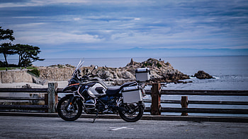 Sea, Motorcycles, Blur, Smooth, Motorcycle, Bike HD wallpaper