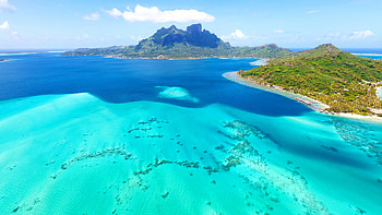 Tahiti, Bora Bora, Best beaches, Nature HD wallpaper