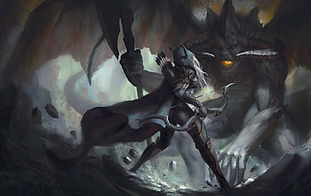 fantasy Art, Sylvanas Windrunner / and Mobile Backgrounds HD wallpaper