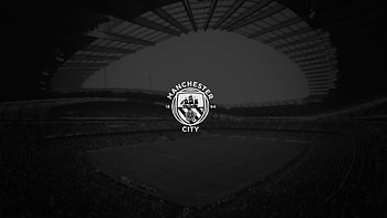 Monochrome, Manchester City FC HD wallpaper