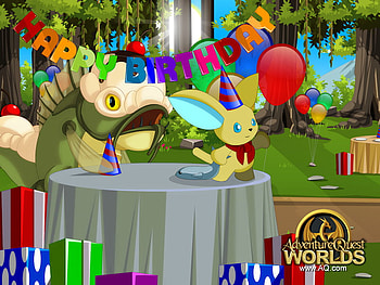 Adventure Quest Worlds Birtay, birtay, game, aqworlds, twilly HD wallpaper