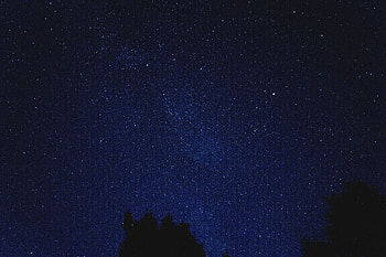 Universe, Night, Shining, Shine, Starry Sky, Brilliance HD wallpaper