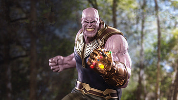 Infinity Gauntlet, Thanos HD wallpaper