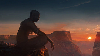 meditation, Spiritual, Shaman, Sunset, Aboriginal, Native Americans / and Mobile Backgrounds HD wallpaper