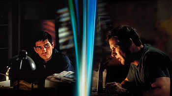 Frequency movie, Jim Caviezel, Dennis Quaid, Sci-fi thriller HD wallpaper