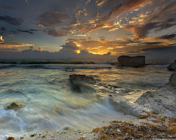 Patrick Smith graphy Tide, pier, cloud, sunset, beach HD wallpaper