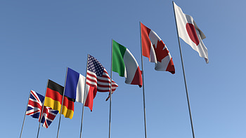 G7, International Flags HD wallpaper
