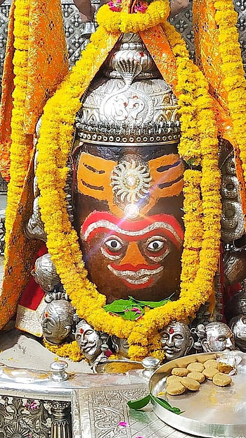 Ujjain Mahakal, Floral Design HD phone wallpaper