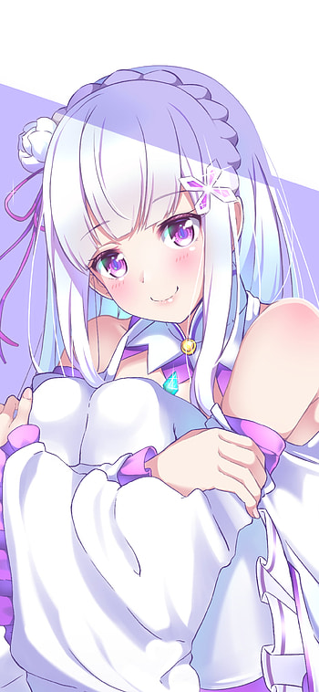 Emilia — Re:Zero Pastel , Emilia (Re:ZERO), Anime, Re:Zero - Starting Life in Another World HD phone wallpaper