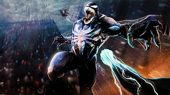 Marvels Spider Man Vs Venom, spiderman, venom, superheroes, artwork, artist, digital-art, behance HD wallpaper