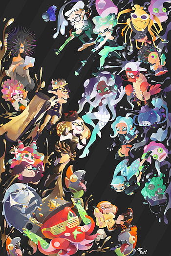 Here's a mobile : splatoon, Splatoon 3 HD phone wallpaper
