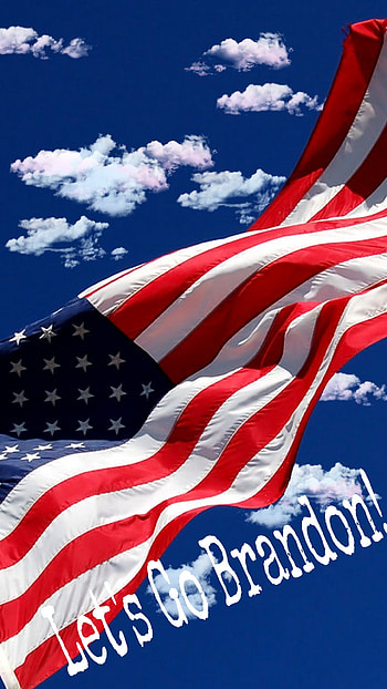 (FJB) let's go Brandon, cloud, sky, funny, america HD phone wallpaper