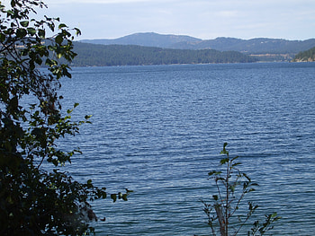 Coeur d Alene Lake, lakes, idaho, coeur d alene idaho HD wallpaper
