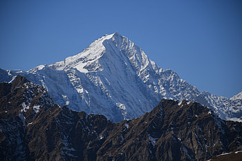 Himalaya, ice cap, mountain, nature HD wallpaper