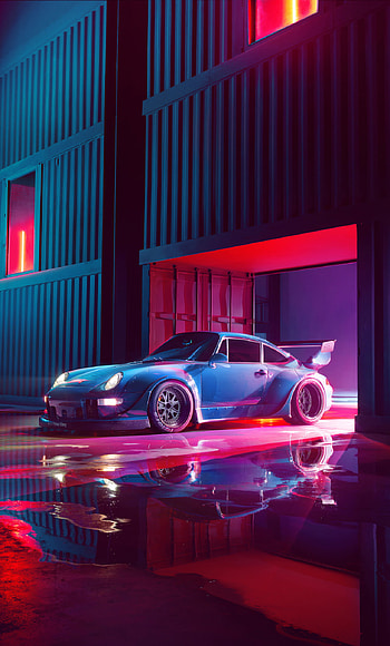 Porsche RWB concept, Futuristic vision, Aggressive stance, Bold innovation HD phone wallpaper