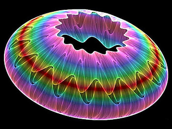 Chaoscope Fractal, colors, black, fractal, chaoscope HD wallpaper