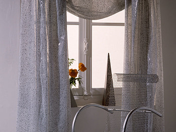 Light, Miscellanea, Miscellaneous, Light Coloured, Window, Armchair, Curtain HD wallpaper