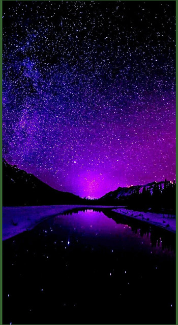 Sky, aesthetic, atmosphere, night, stars HD phone wallpaper