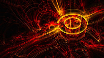 Abstract, Shine, Light, Rays, Beams, Fractal HD wallpaper