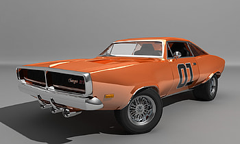 DODGE CHARGER, charger, car, dodge, general lee, orange HD wallpaper