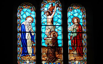 Crucifix, Mary Magdalene, Christ, Mary, Jesus, Cross, John HD wallpaper