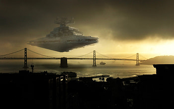 Star Wars, Star Destroyer, San Francisco / and Mobile Backgrounds HD wallpaper