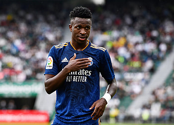 Vinicius Junior, vini jr, soccer, real madrid, football HD wallpaper