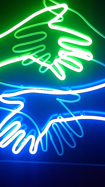 Neon, Lighting, Background HD phone wallpaper