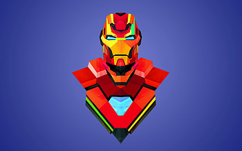 Iron Man Art Abstract, iron-man, artist, abstract, design, minimalism HD wallpaper