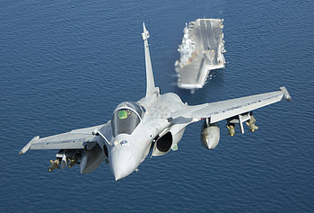 Warship, Dassault Rafale, Military, Aircraft Carrier, Aircraft, French Aircraft Carrier Charles De Gaulle (R91), Jet Fighter, Warplane, Jet Fighters HD wallpaper