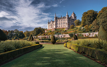 Dunrobin Castle, United Kingdom HD wallpaper