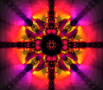 Abstract, Bright, Multicolored, Motley, Pattern, Fractal HD wallpaper