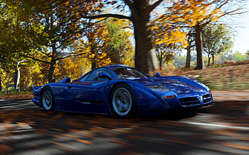 Nissan R390 GT1, racing car, front view, exterior, retro sports cars, blue R390 GT1, Japanese cars, Nissan HD wallpaper