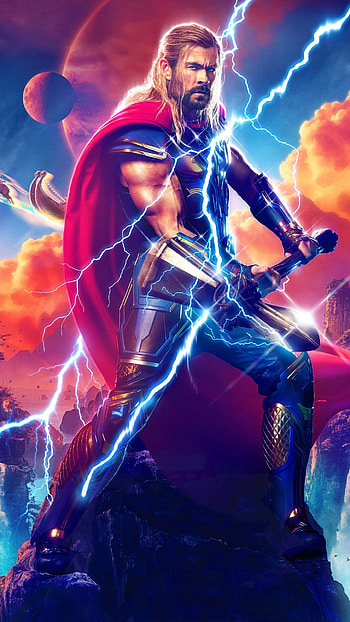 Thor, hero, love-and-thunder HD phone wallpaper