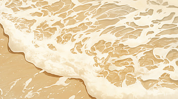 : Serene Waves on a Sandy Beach, wave, beach, sandy beach, ocean, foam, Ocean Waves HD wallpaper