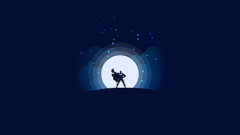 Superman Silhouette, superman, superheroes, artwork, digital-art, behance HD wallpaper