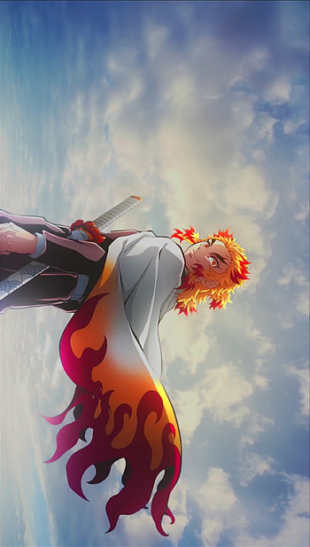 Demon slayer, cloud, sky HD phone wallpaper