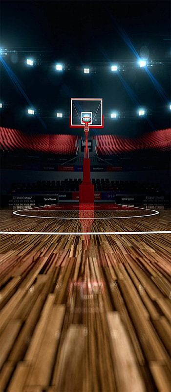 Basketball court , Stunning visuals, Basketball action, Sports atmosphere HD phone wallpaper