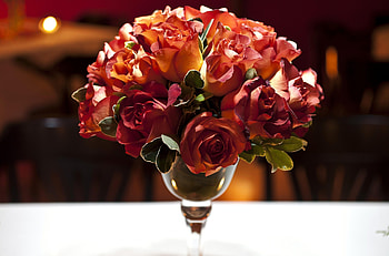 Flowers, Roses, Buds, Wineglass, Goblet HD wallpaper