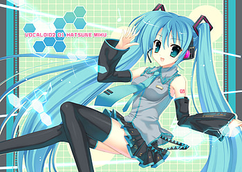 Hatsune Miku, Anime, Vocaloid HD wallpaper