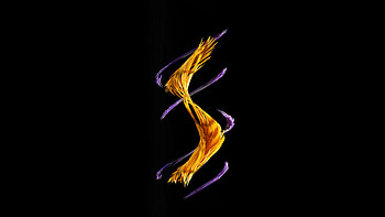 Oled Flower, flower, oled, abstract, dark, black, artist, artwork, digital-art HD wallpaper