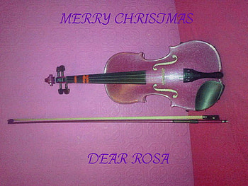 FOR MY DEAR FRIEND ROSA, purple, pink, violin, love HD wallpaper