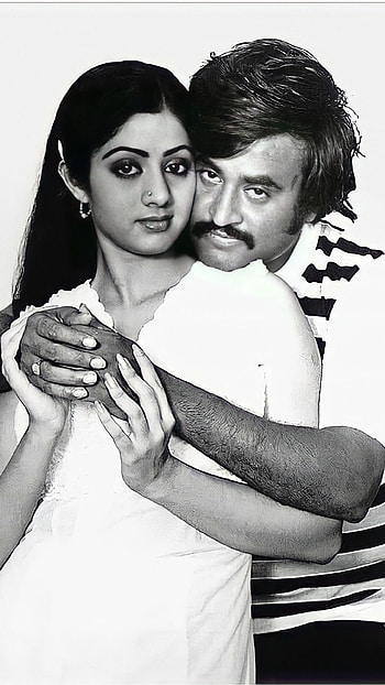 Sreedevi, tamil movie, rajnikant HD phone wallpaper