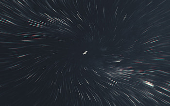 Universe, Dark, Lines, Rotation, Cosmonaut HD wallpaper