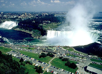 Niagara Falls On The Canadian Side, abstract, niagara, graphy HD wallpaper