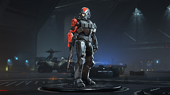 Soldier's suit, Halo Infinite, 2021 HD wallpaper